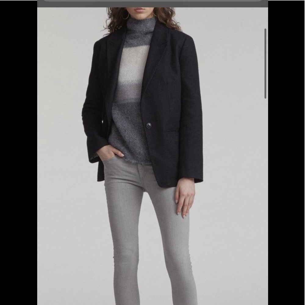 Rag & Bone Ankle Skinny Grey Denim size 26